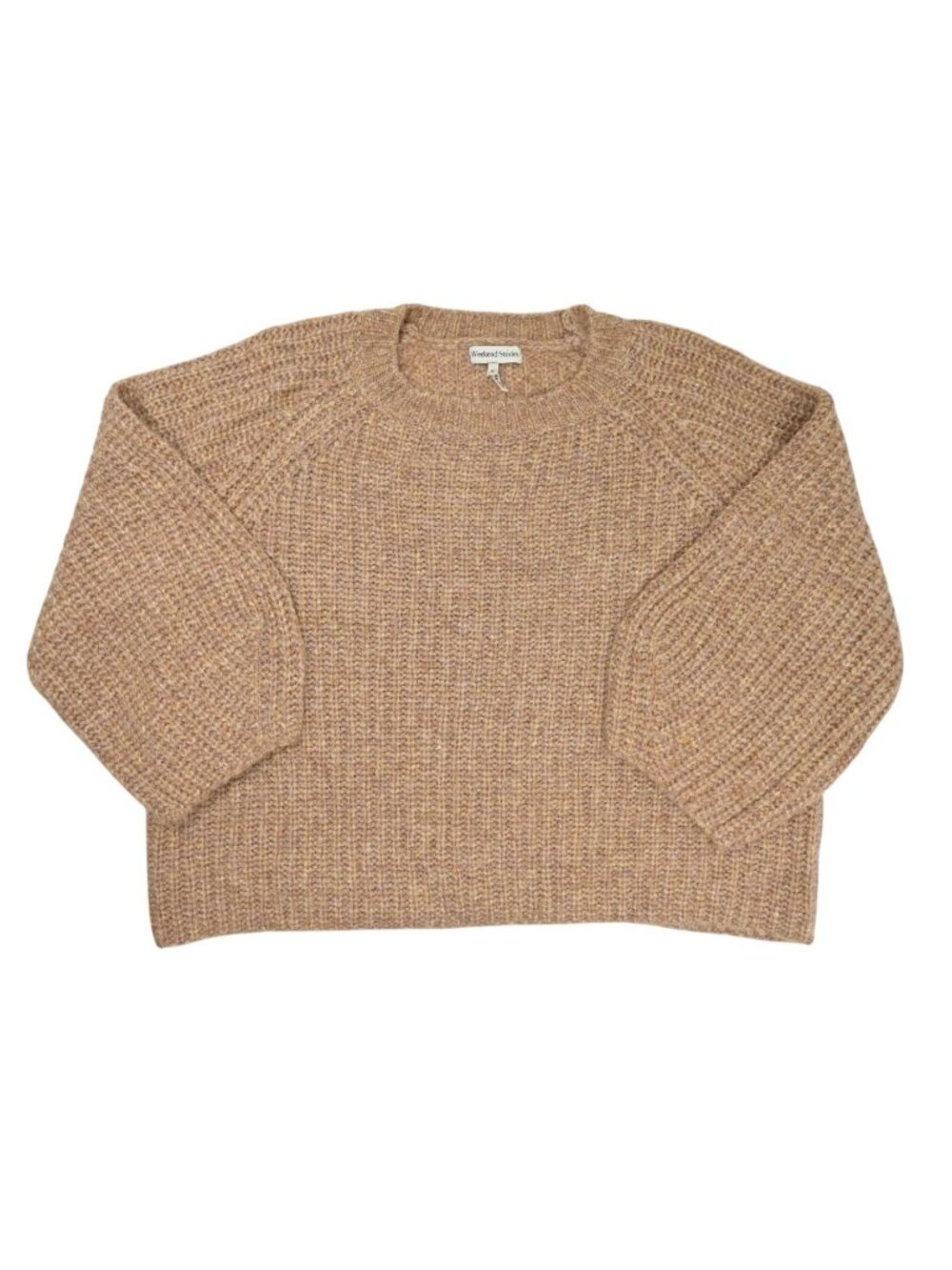 Weekend Stories Sonoma Crew Neck Sweater in Toffee